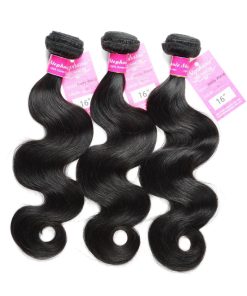 remy hair body wave weave