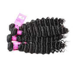 Deep Wave Human Hair Weave Bundles Deals 6