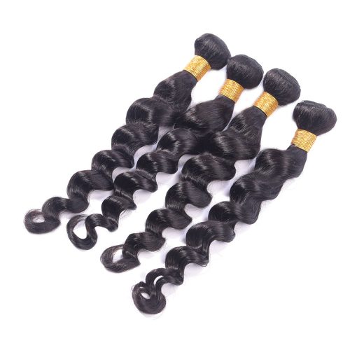 Loose Deep Wave Human-Hair Weave Sale 4