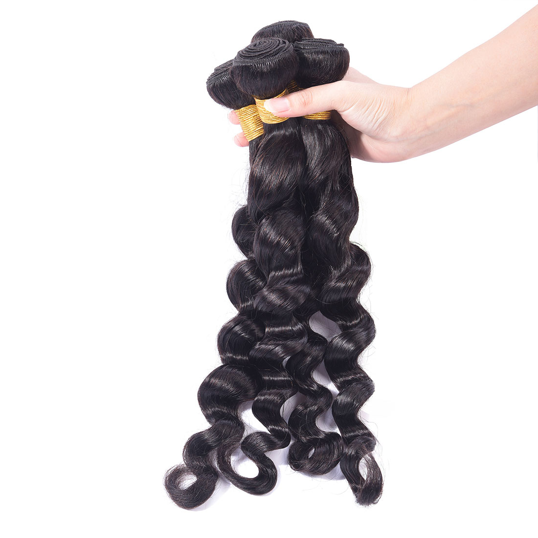 deep wave human hair weave care