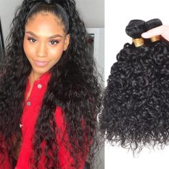 Brazilian Water Waves Hair Virgin Human Hair 4 Bundles deals