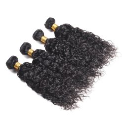 Indian Water Waves Hair Virgin Human Hair 4 Bundles deals