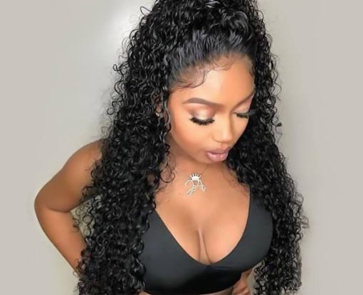 Indian Water Wave Hair Weave 3 Bundles With Lace Closure Deals