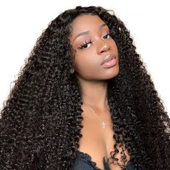 curly human hair 360 wig