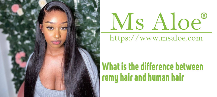 What is the difference between remy hair and human hair