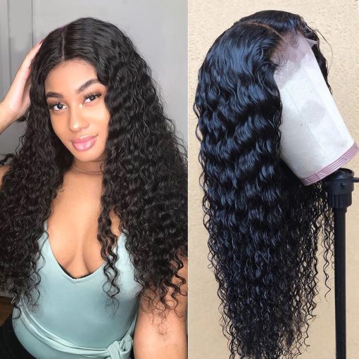 Deep Wave 4x4 Lace Closure Wig