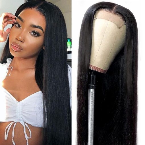 Straight 4x4 Lace Front Wigs