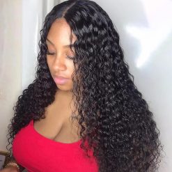 Deep Wave 5x5 Lace Closure Human Hair Wigs