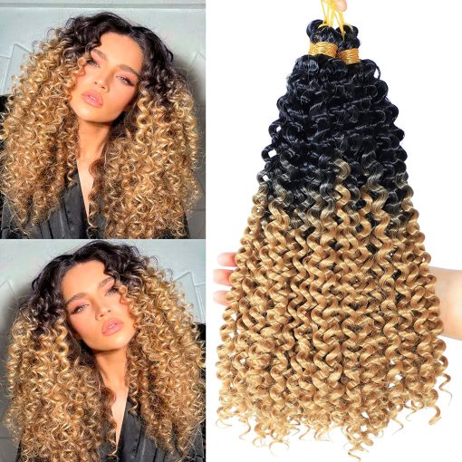 Curly Crochet Hair Water Wave